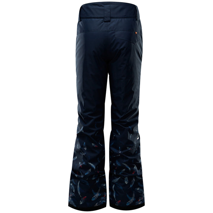 Orage Tassara Printed Pants - Girls' Dark Moon Feather Print