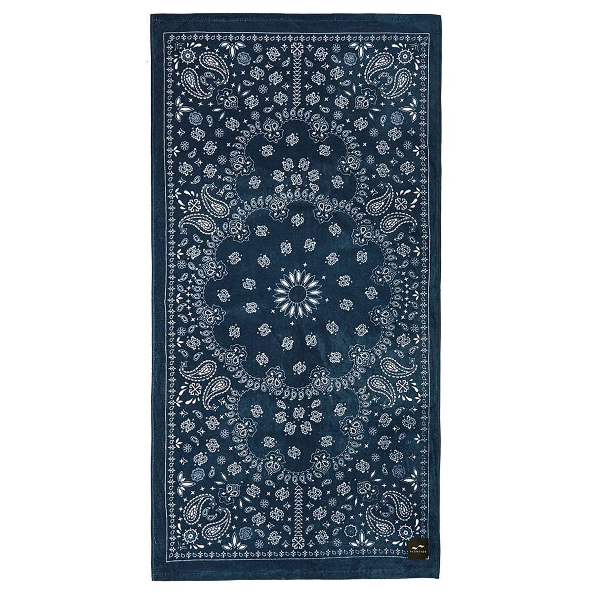 Slowtide Paisley Park Towel Navy