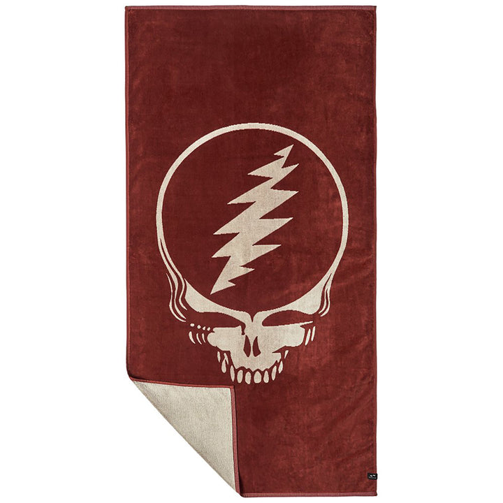 Slowtide Grateful Shred Towel Burgundy