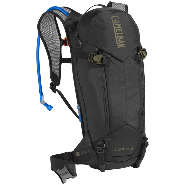 CamelBak T.O.R.O. Protector 8 Hydration Pack Black/Burnt Olive