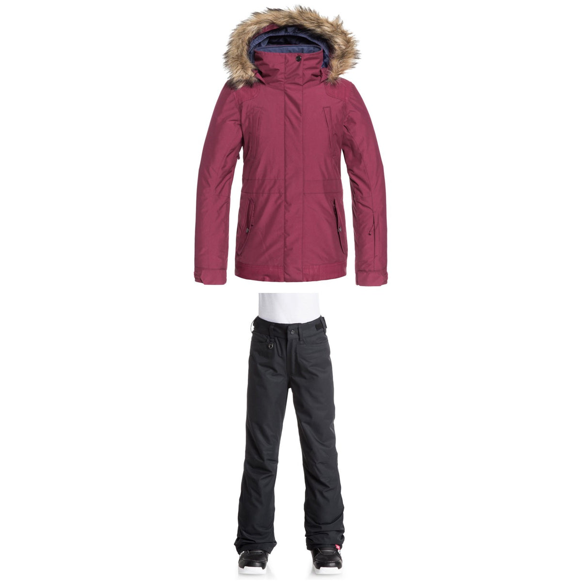 Roxy Tribe Jacket - Girls' + Roxy Backyard Pants - Girls'