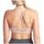 Beyond Yoga Cross It Back Bra - Women's Brazen Blush