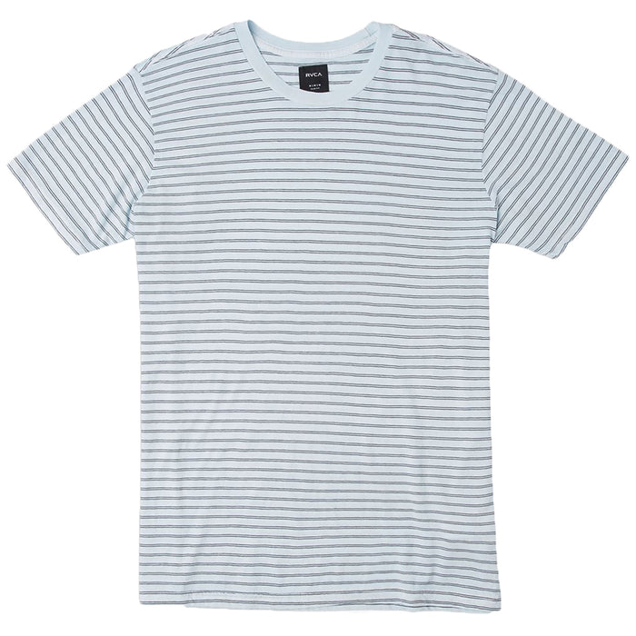 RVCA Automatic Stripe T-Shirt Ether Blue