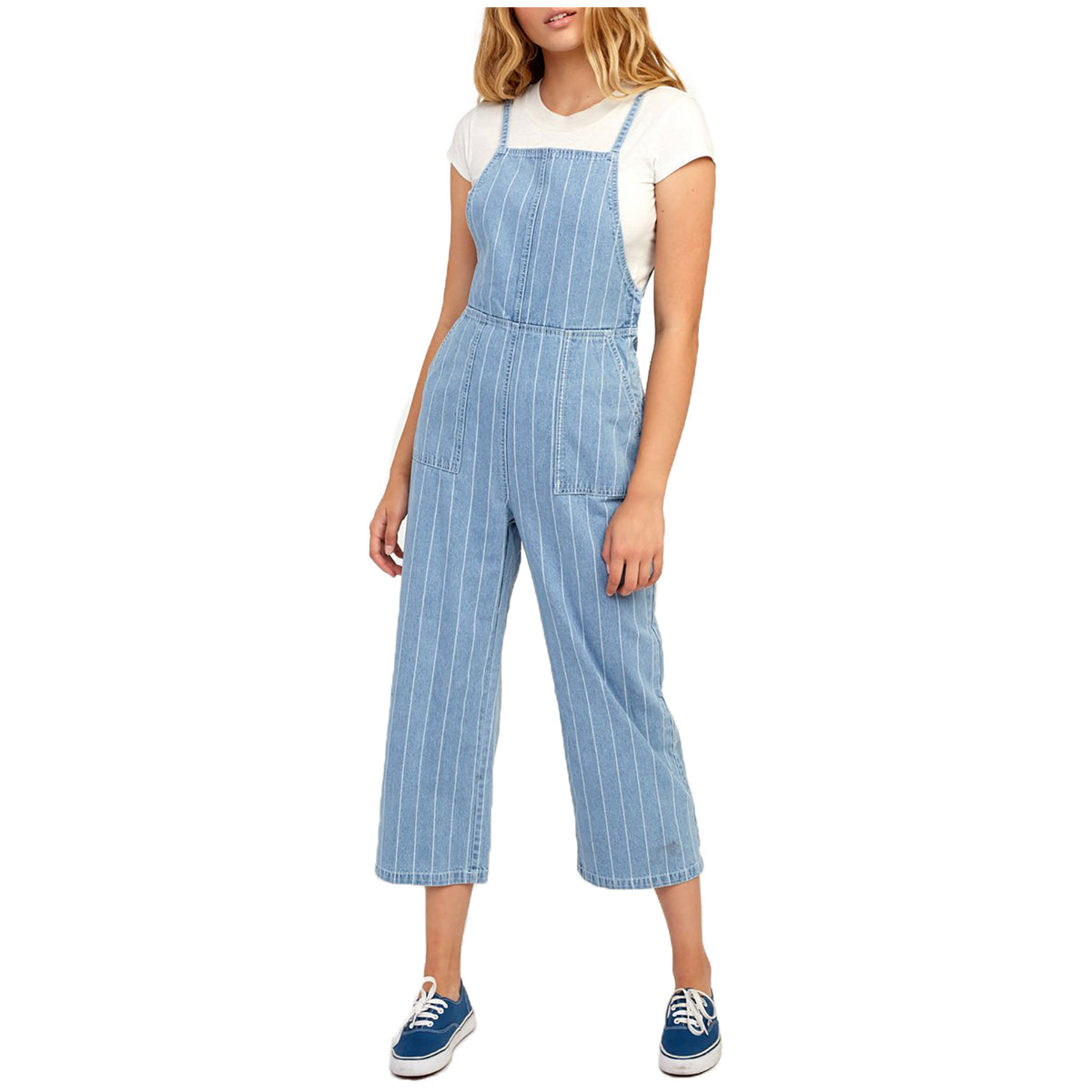 RVCA Called It Jumper - Women's Washed Stripe