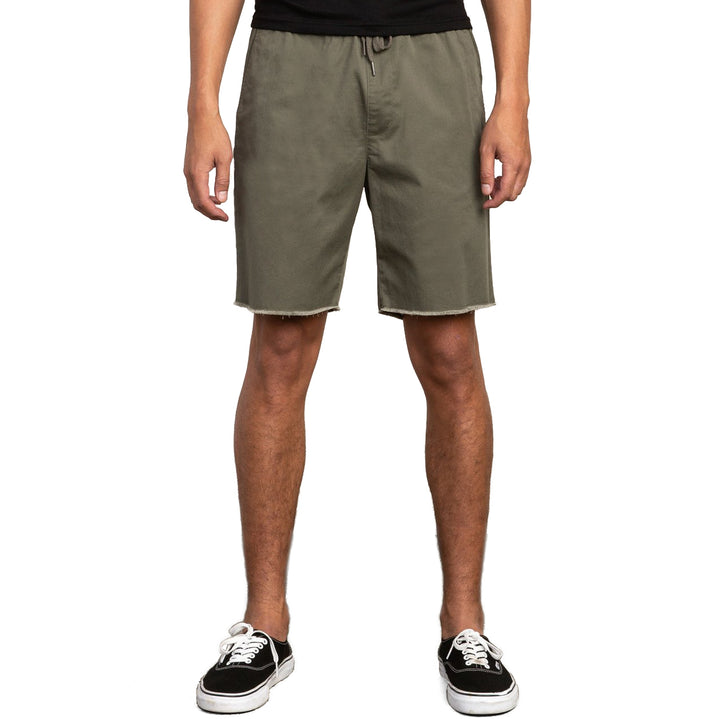 RVCA Weekend 19" Elastic Shorts Olive