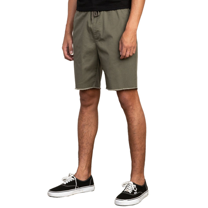 RVCA Weekend 19" Elastic Shorts Olive