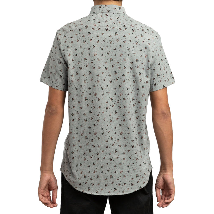 RVCA That'll Do Print Short-Sleeve Shirt Pavement