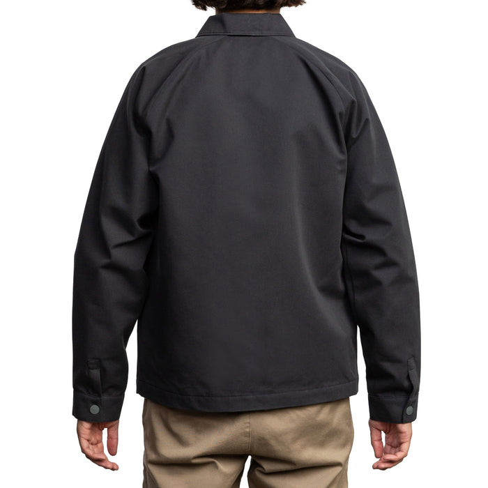 RVCA Gerrard Waist Cut Jacket Pirate Black