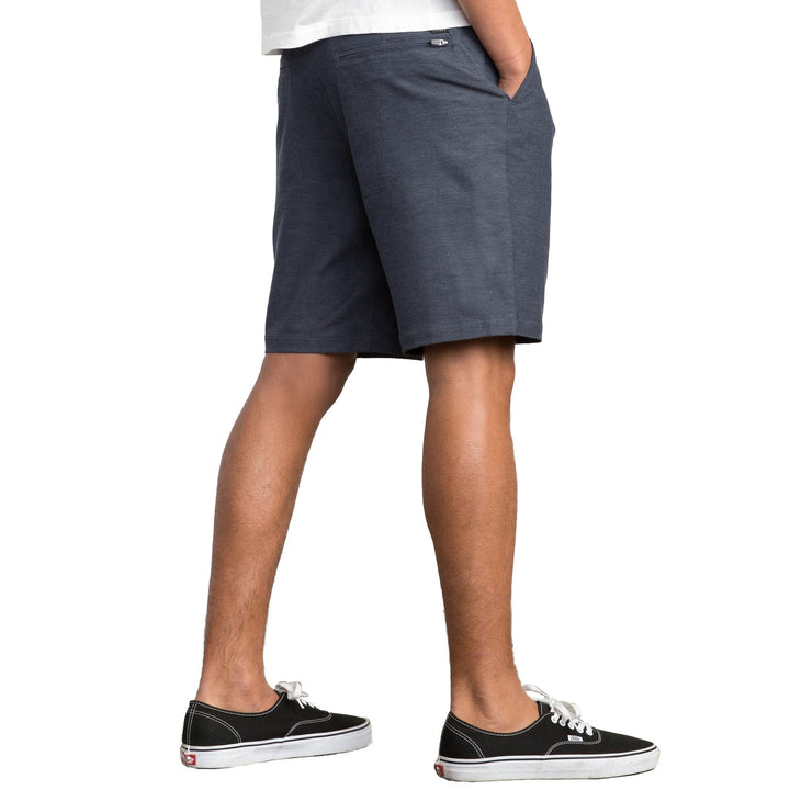 RVCA Back In Hybrid Shorts Denim Heather