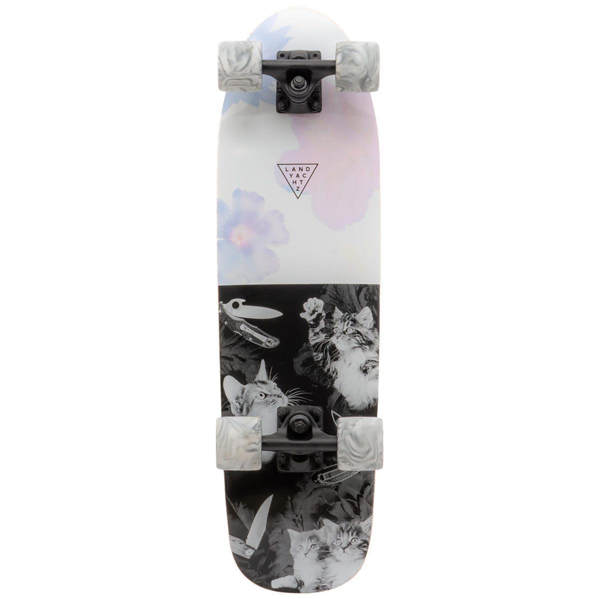 Landyachtz Dinghy Cat Fight Cruiser Skateboard Complete