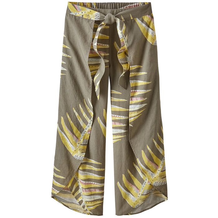 Patagonia Garden Island Pants - Women's Palms Of My Heart Big: Marrow Grey