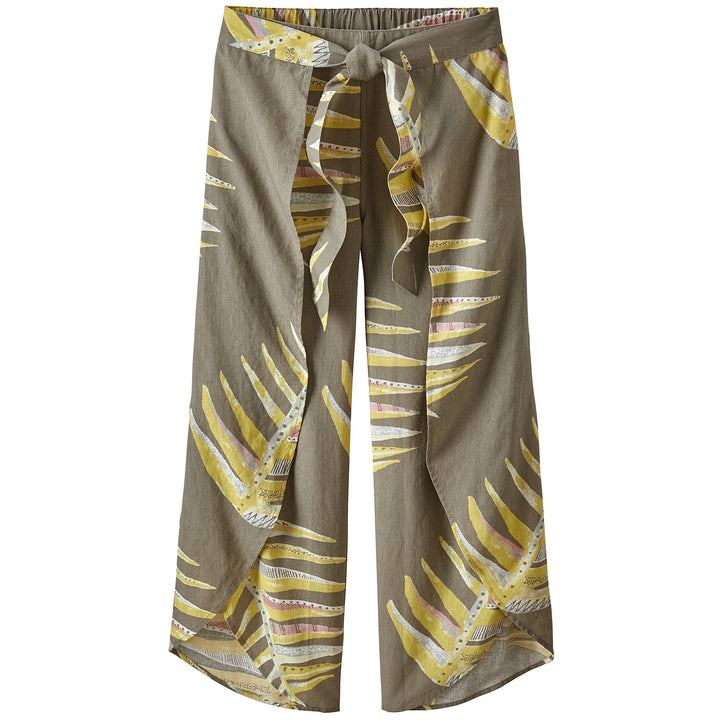 Patagonia Garden Island Pants - Women's Palms Of My Heart Big: Marrow Grey
