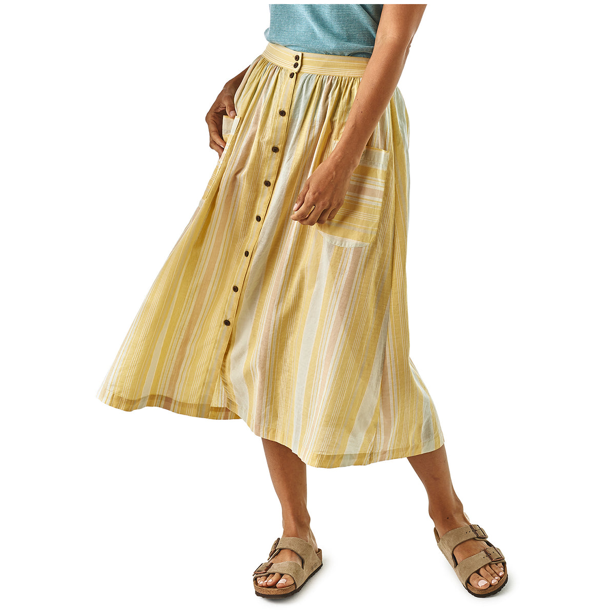 Patagonia Lightweight A/C Skirt - Women's Sunwash: Surfboard Yellow