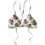 Patagonia Kupala Bikini Top - Women's Palms Of My Heart Small: Rutabaga White