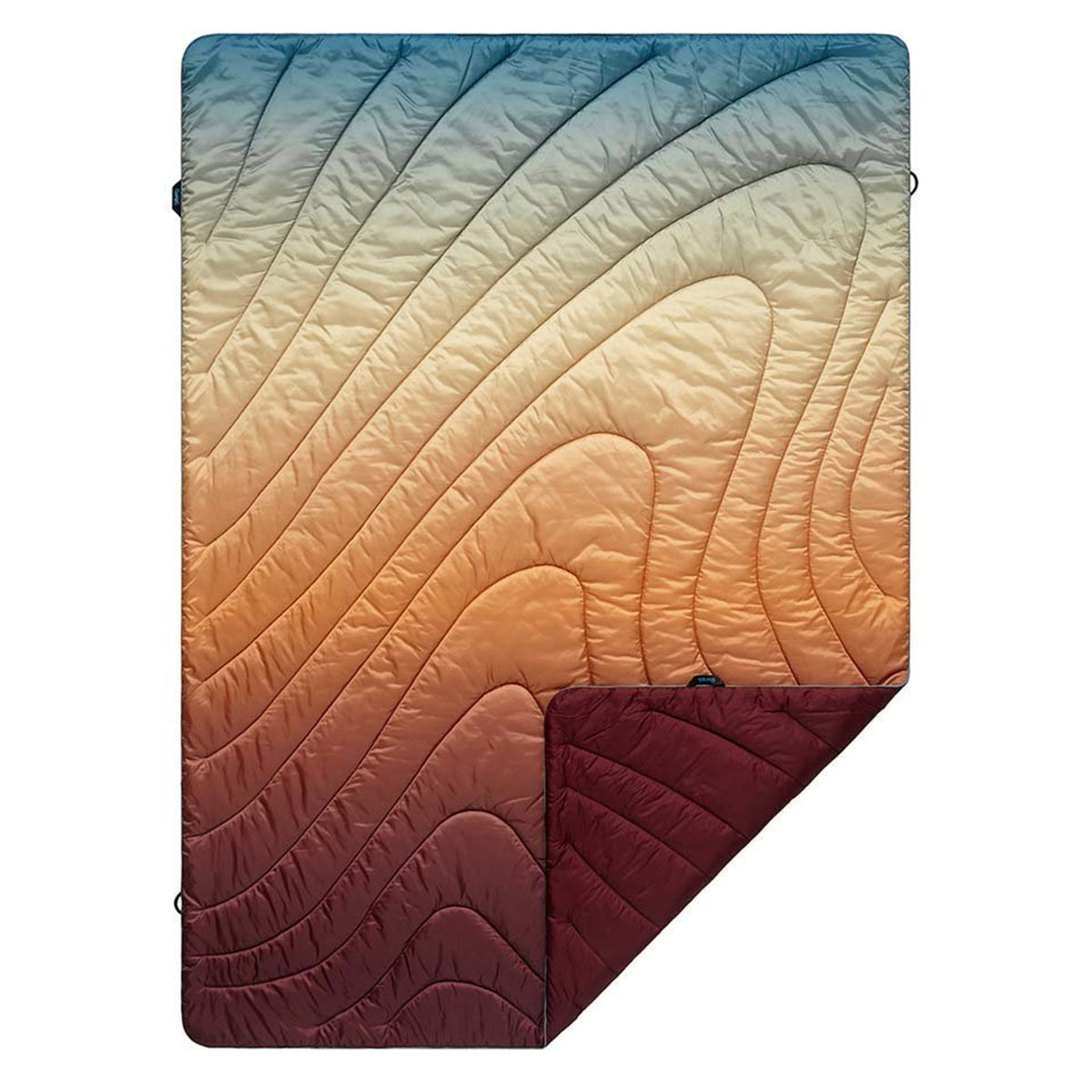 Rumpl Original Puffy Blanket - Deep Playa Fade