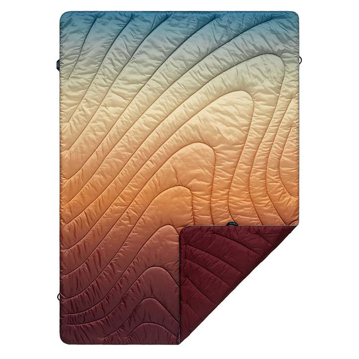 Rumpl Original Puffy Blanket - Deep Playa Fade