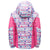 Spyder Bitsy Charm Jacket - Little Girls' Star Stripe Multi Print/Taffy Pink