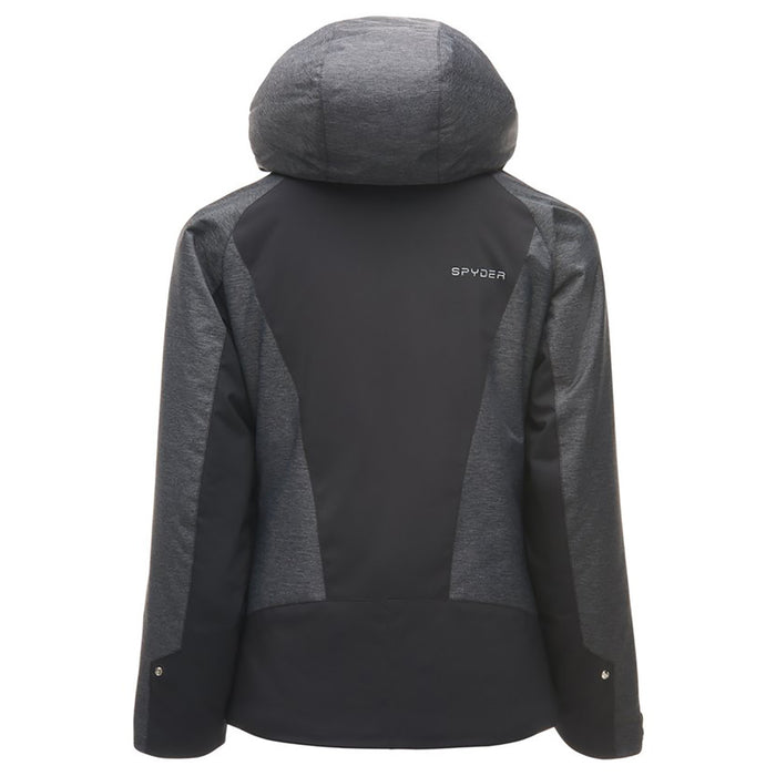 Spyder Tresh Jacket - Girls' Black/Black/Hibiscus