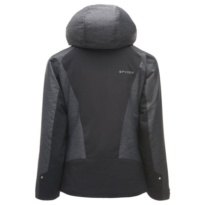 Spyder Tresh Jacket - Girls' Black/Black/Hibiscus
