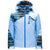 Spyder Ava GORE-TEX Jacket - Girls' Blue Ice/Powder Peak Print/Turkish Sea