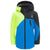 Spyder Mini Ambush Jacket - Little Boys' French Blue/Bryte Yellow/Black