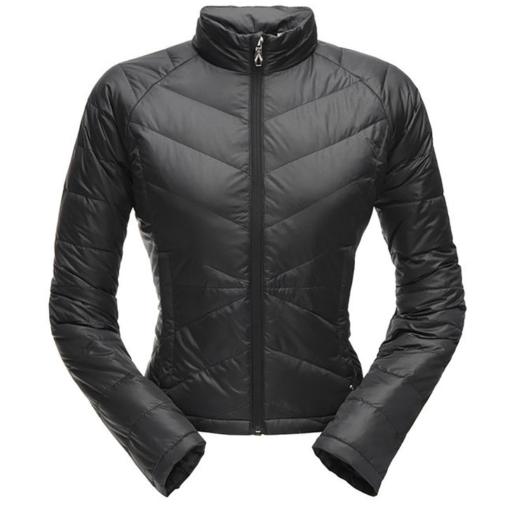 Spyder Solitude Crop Down Jacket - Women's Black/Black
