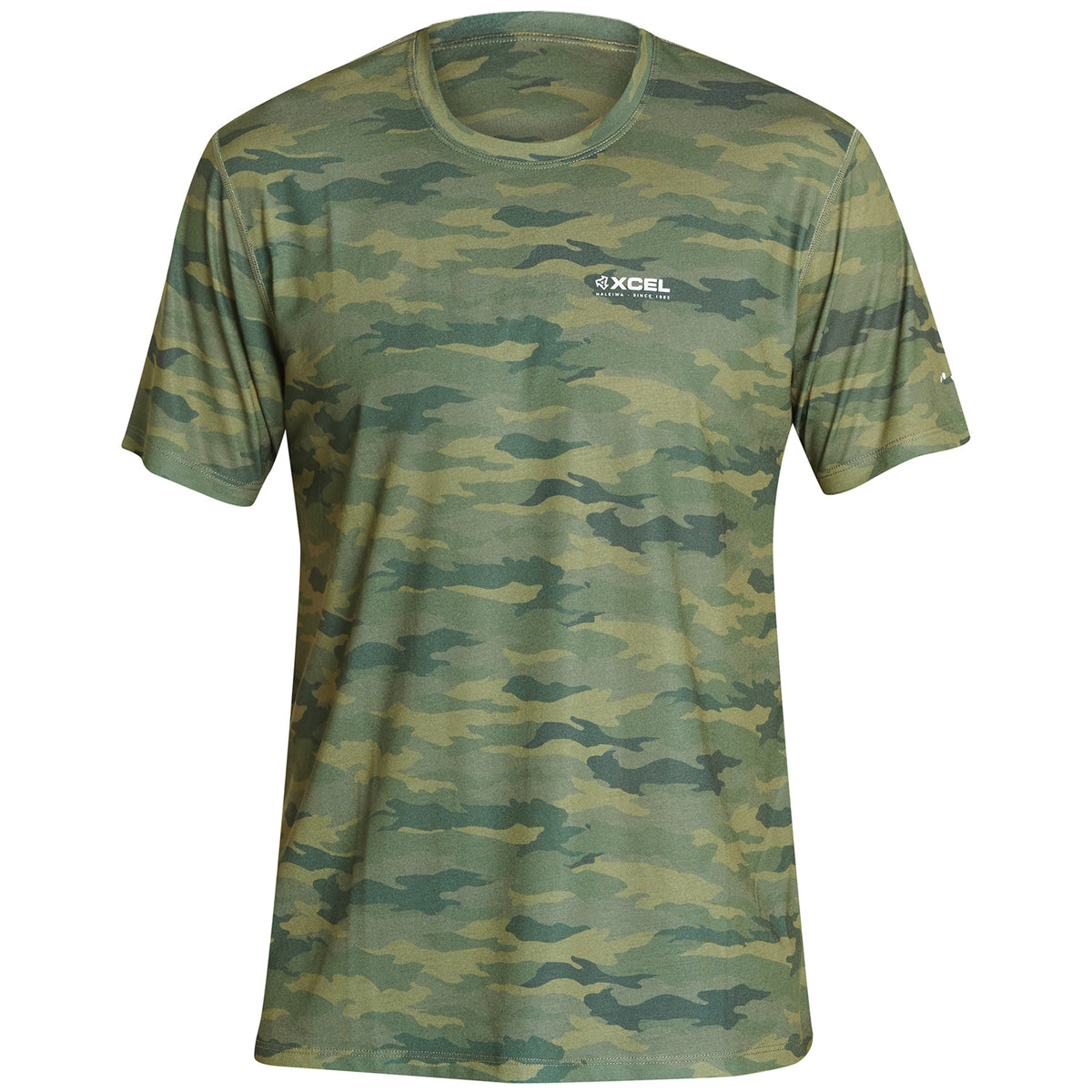 XCEL ThreadX Hawaiian Camo Short Sleeve Top Camo