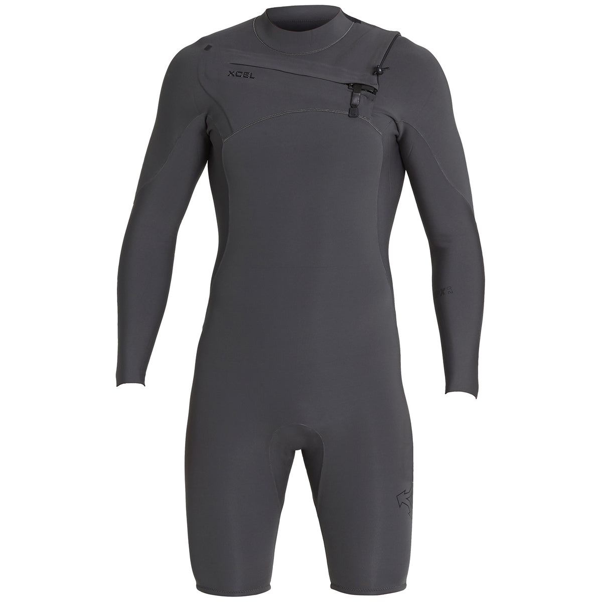 XCEL Comp X 2mm Long Sleeve Springsuit Jet Black
