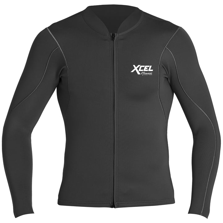 XCEL Axis 1/.5 Long Sleeve Front Zip Jacket Black
