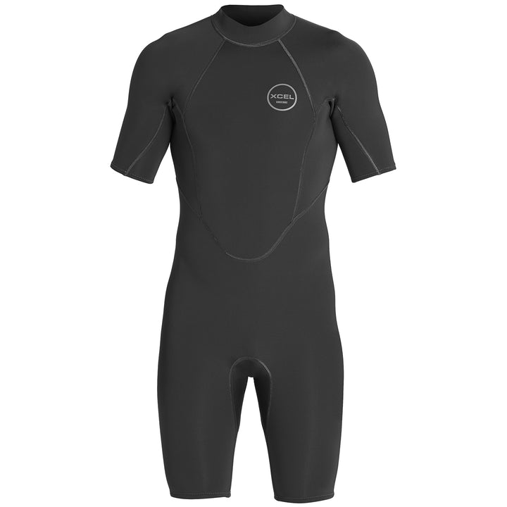 XCEL Axis 2mm Short Sleeve Springsuit Black
