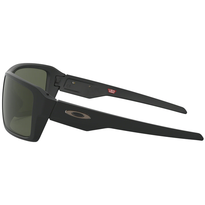 Oakley Double Edge Sunglasses Matte Black/Dark Grey