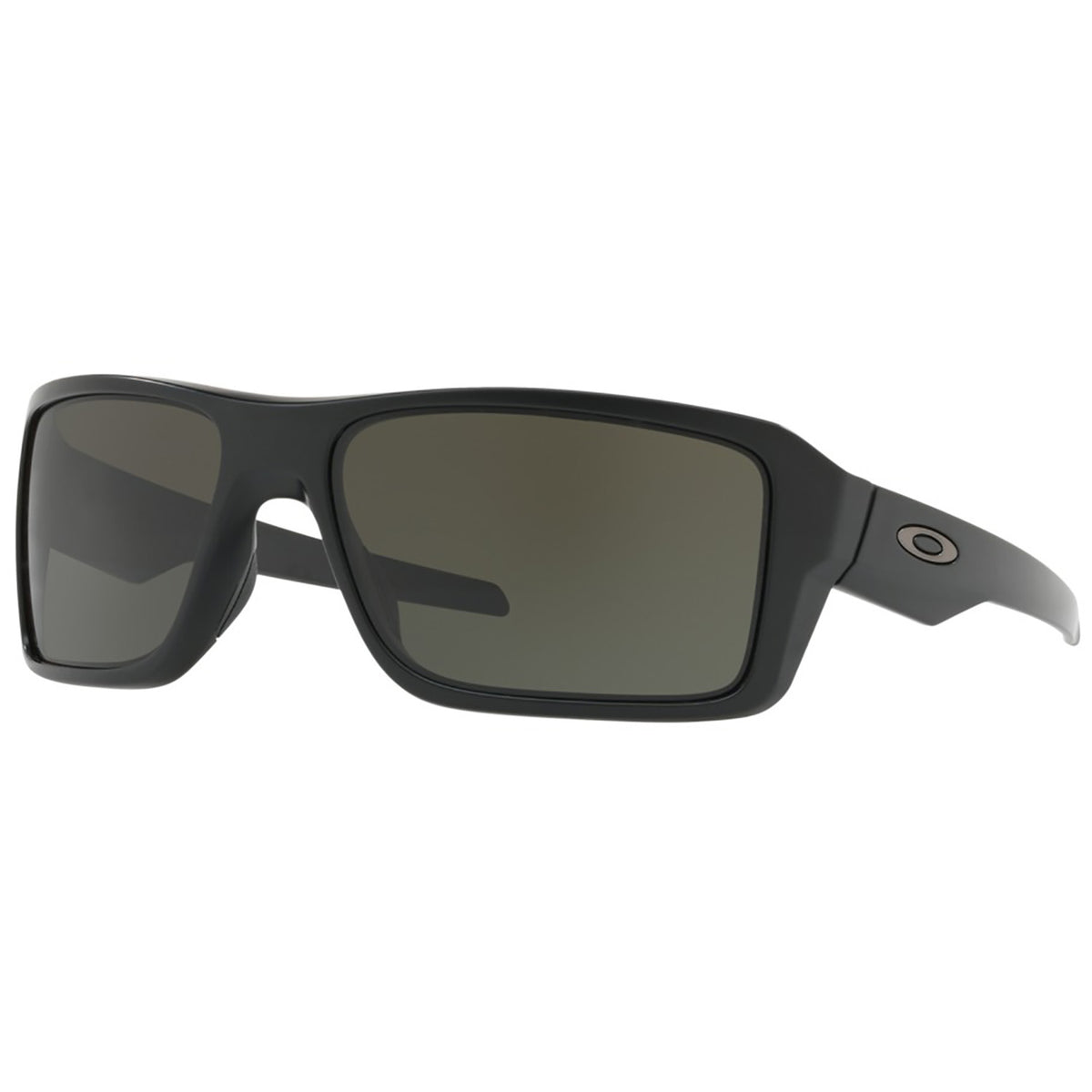 Oakley Double Edge Sunglasses Matte Black/Dark Grey