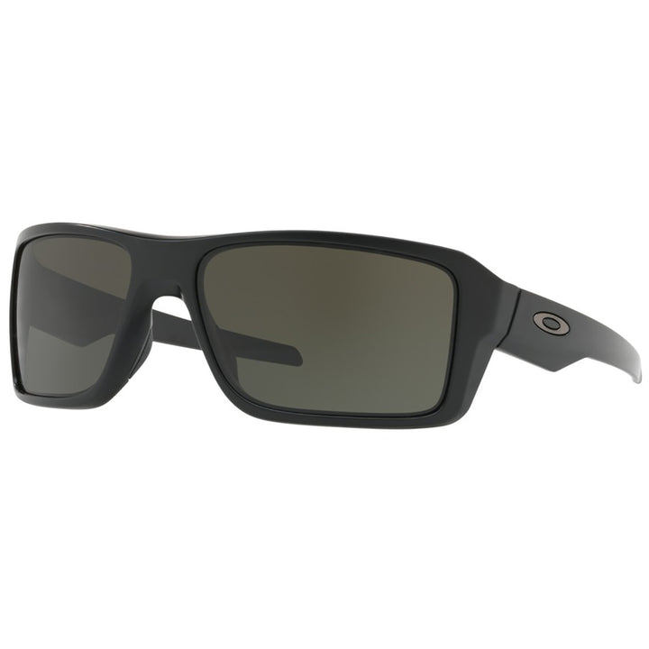 Oakley Double Edge Sunglasses Matte Black/Dark Grey