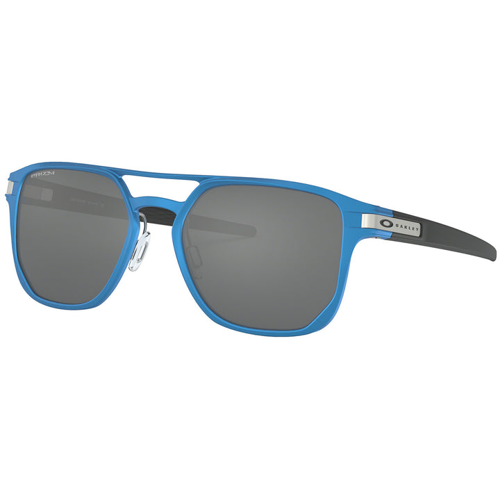 Oakley Latch Alpha Sunglasses Matte Sapphire Blue/Prizm Black