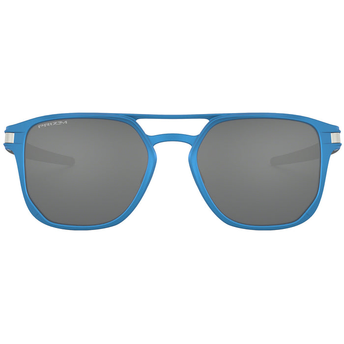 Oakley Latch Alpha Sunglasses Matte Sapphire Blue/Prizm Black