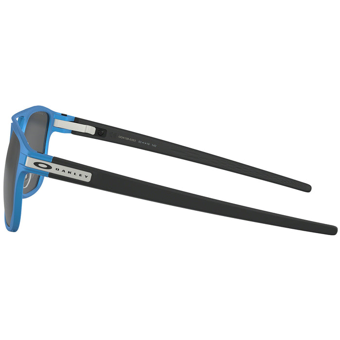 Oakley Latch Alpha Sunglasses Matte Sapphire Blue/Prizm Black
