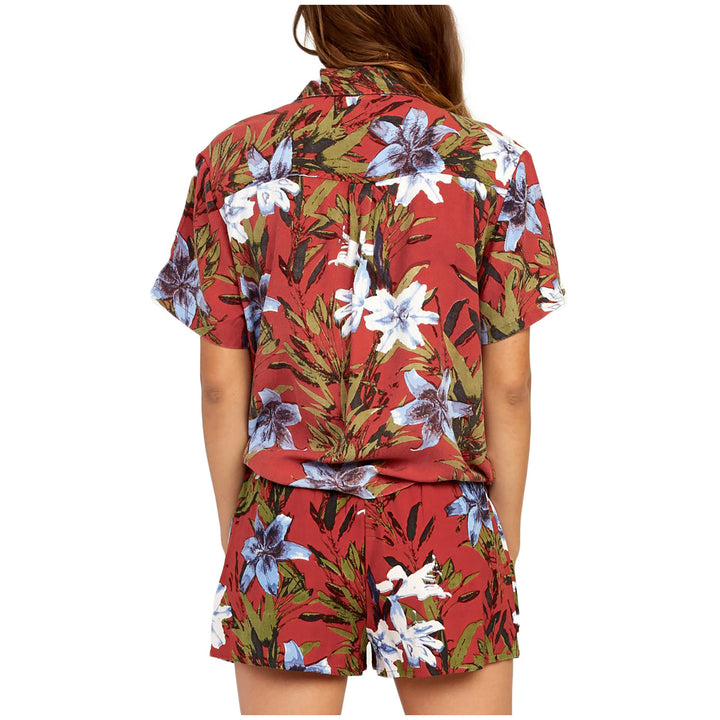 RVCA Adventure Club Shirt - Women's Burnt Red