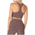 Beyond Yoga Stripe Down Cropped Tank Top - Women's Black/Pink Lei