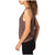 Beyond Yoga All About It Split Back Tank Top - Women's Black/Pink Lei