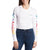 Vans Rain Checks Long-Sleeve Crop T-Shirt - Women's White
