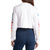 Vans Rain Checks Long-Sleeve Crop T-Shirt - Women's White