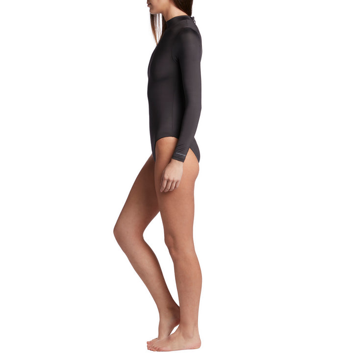 Patagonia Swell Seeker Long-Sleeve One-Piece Swimsuit - Women's Ink Black