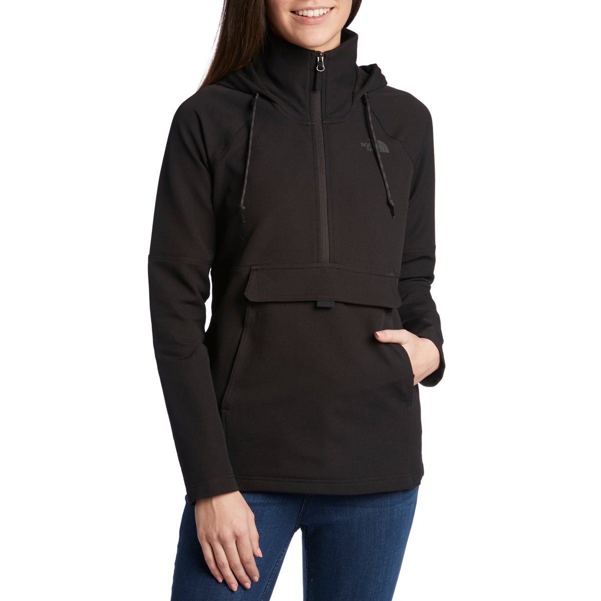 The North Face Tekno Ridge Pullover Hoodie - Women's TNF Black/TNF Black