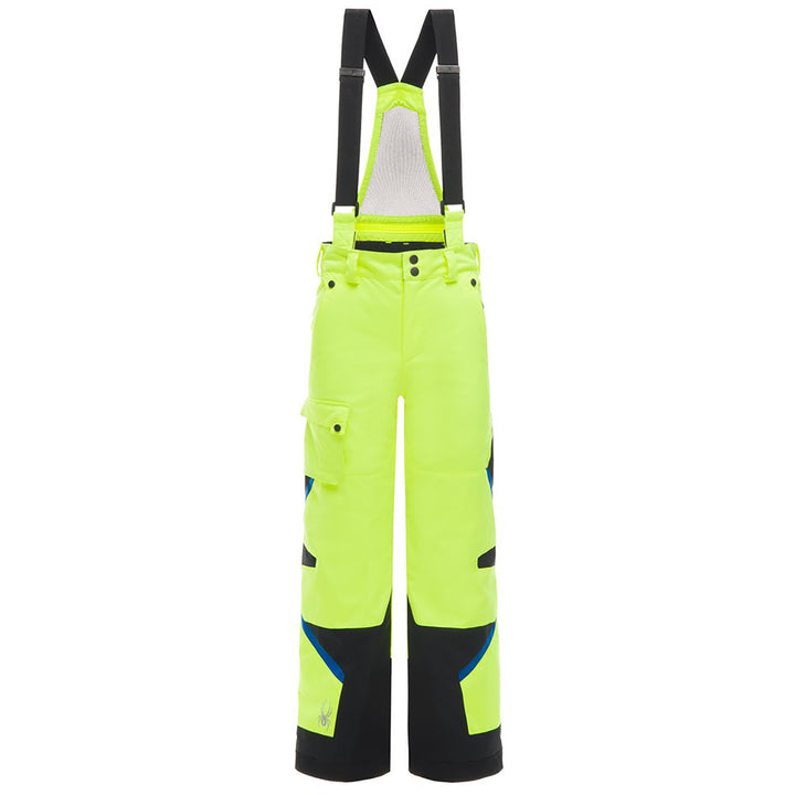 Spyder Tordrillo GORE-TEX Pants - Boys' Bryte Yellow/Black/Turkish Sea