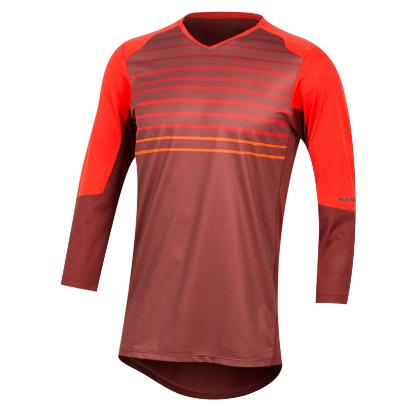 Pearl Izumi Launch 3/4 Sleeve Jersey Torch Red/Russet Slope