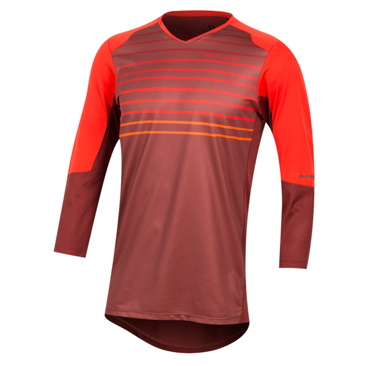 Pearl Izumi Launch 3/4 Sleeve Jersey Torch Red/Russet Slope