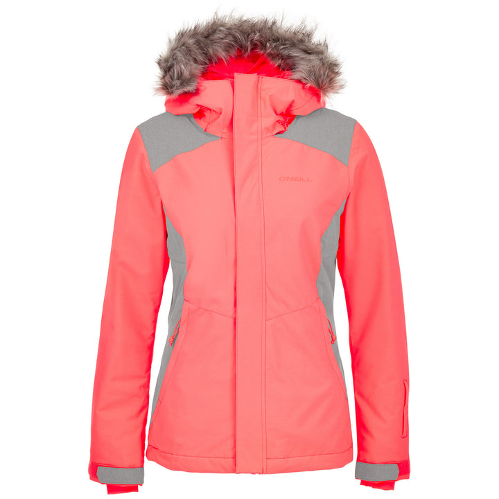 O'Neill Signal Jacket - Women's Neon Tangerine Pink