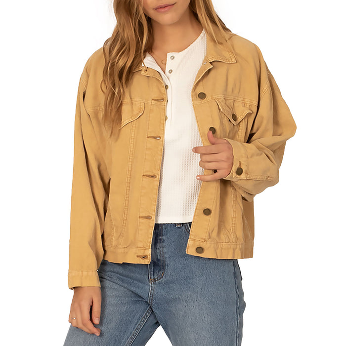 Sisstrevolution Strummin Cords Jacket - Women's Latte