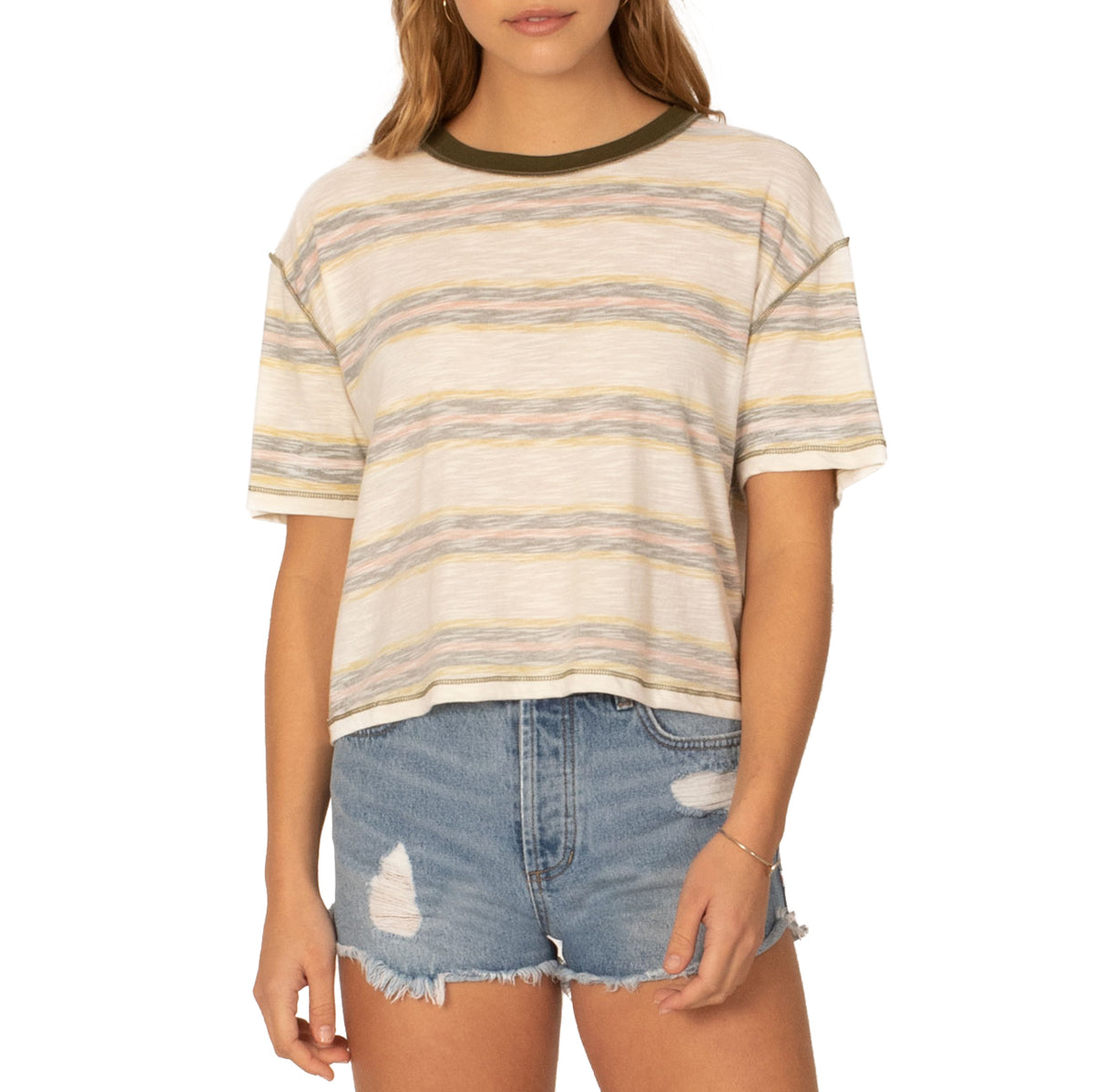 Sisstrevolution Runnin The Halls T-Shirt - Women's Vintage White
