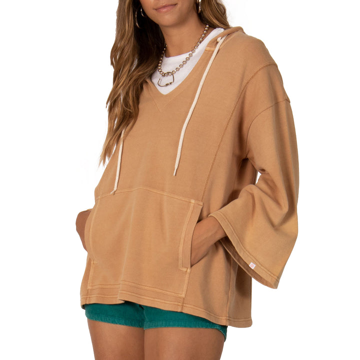 Sisstrevolution Frillin It Hoodie - Women's Latte